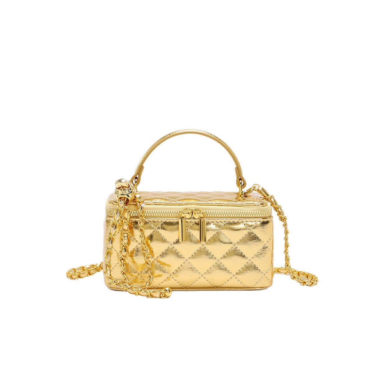 Luxury Brand Designer Bag Women's New Quilted Chain Bag Fashion Quilted Embroidery Small Style Box Handbag Stylish Crossbody Bag