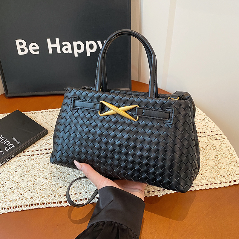 Luxury Brand Designer Bag Handwoven Bag High-End Old Money Style Fashionable Versatile Handbag Crossbody Bag Women's Tote Bag