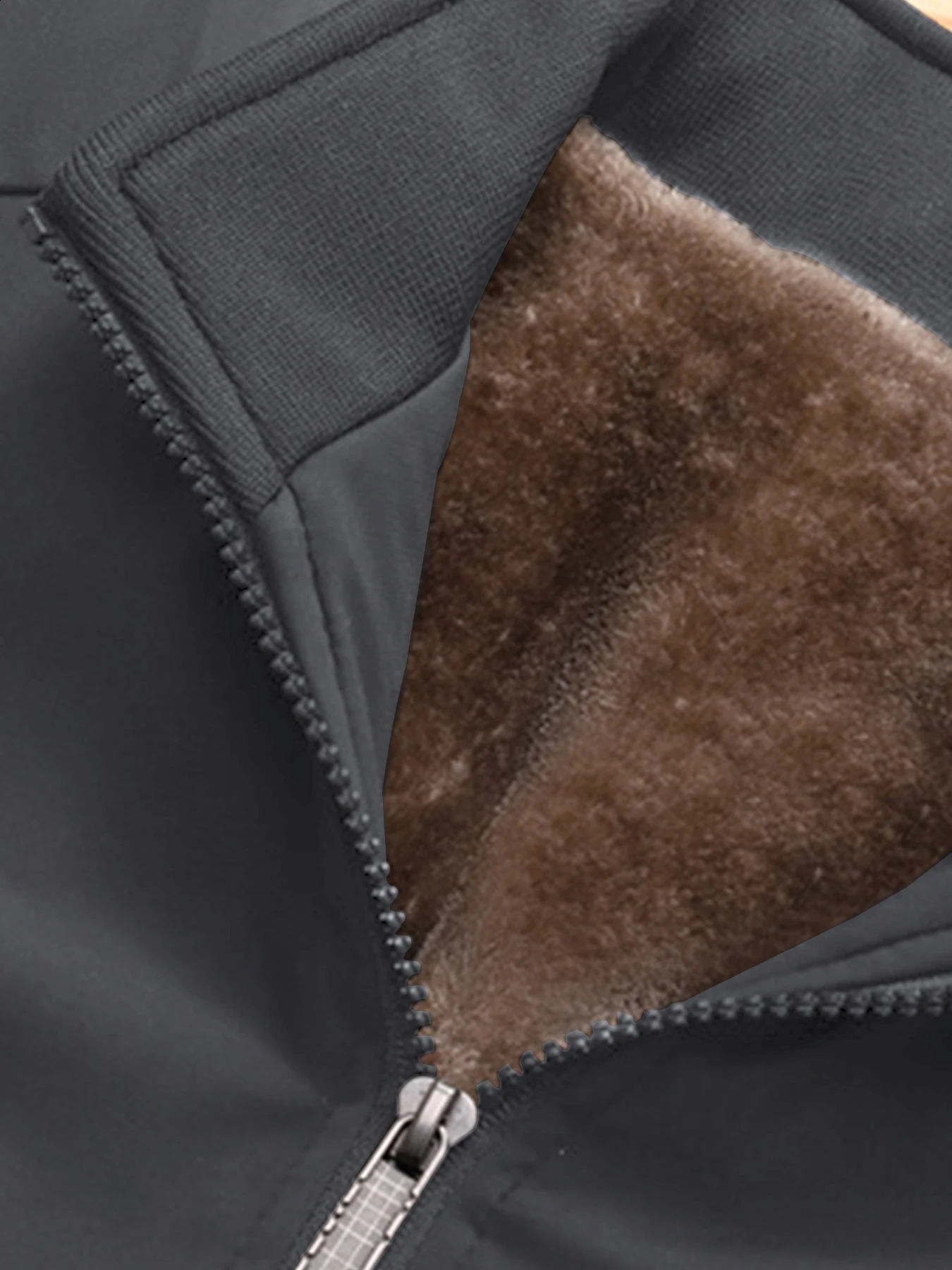Autumn and Winter Velvet Jacket Mens StandUp Collar Cotton Padded Thickened Warm Casual 251023