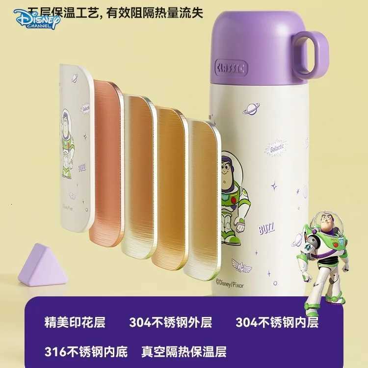 Disney Mickey Elsa Princess Insulated Mug 316 Stainless Steel Food Grade Material Childrens Mug Buzz Lightyear Three Eyes MugXJ251023