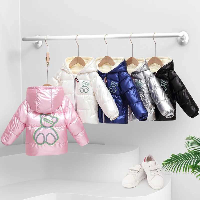 Boys Down Jacket Coat Overcoat Cotton 2022 Lasted Warm Thicken Winter Plus Size Childrens Clothing Y251023
