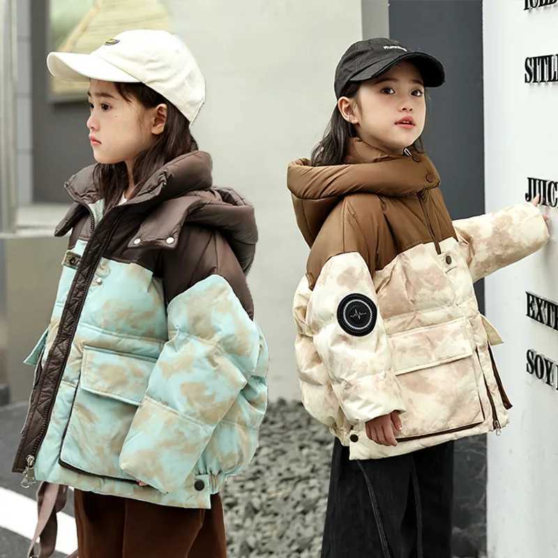 OLEKID 2025 Winter Down Jacket For Girl Hooded Thick Warm Children Girl Down Jacket Coat 310 Years Kids Girl Parkas Outfit Y251023