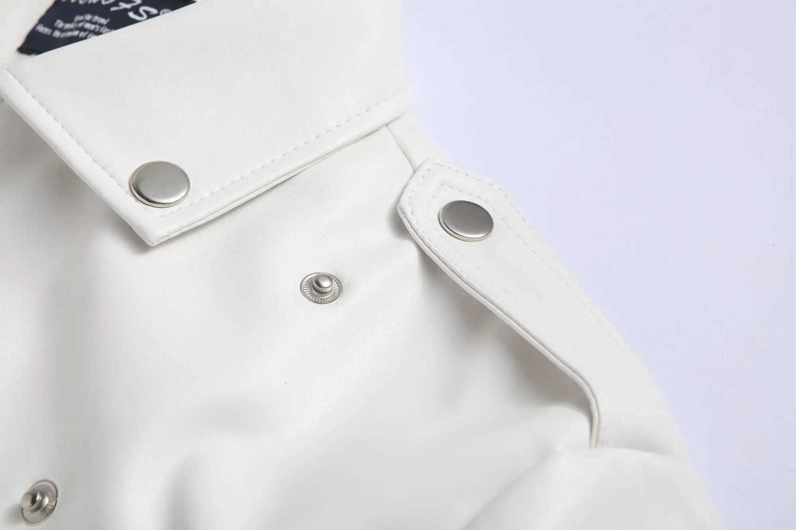 Men Slim White Leather Jackets Oblique Zipper Motorcycle Jackets New Men Outwear Moto Biker PU Leather Coats Size 4XL W251023