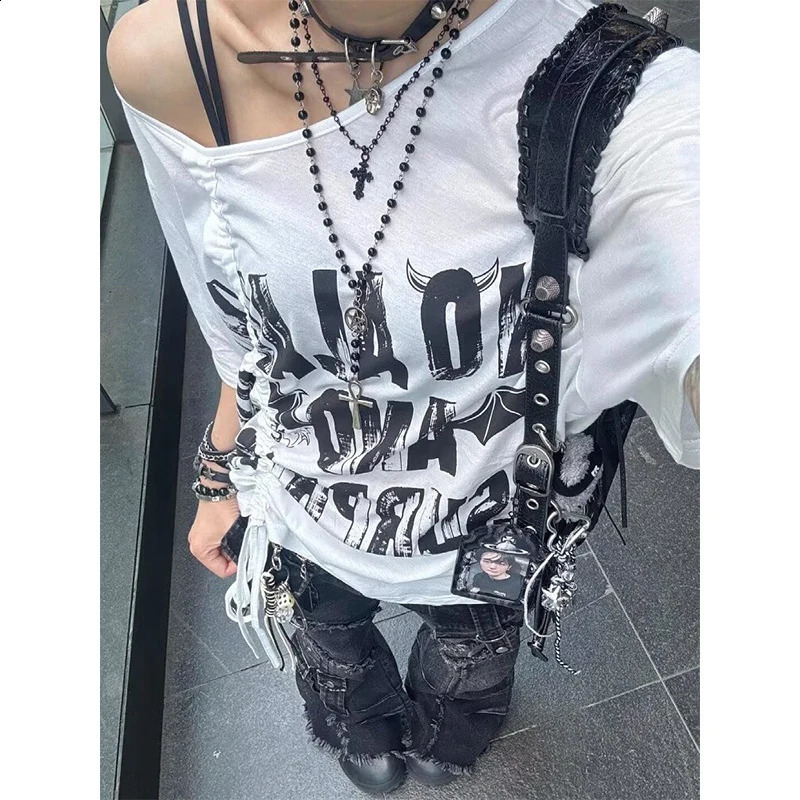 Womens Y2k Baggy Flare Jeans Harajuku Japanese 2000s Style Patchwork Denim Trouser Vintage Oversize Cargo Pants Clothes 251022