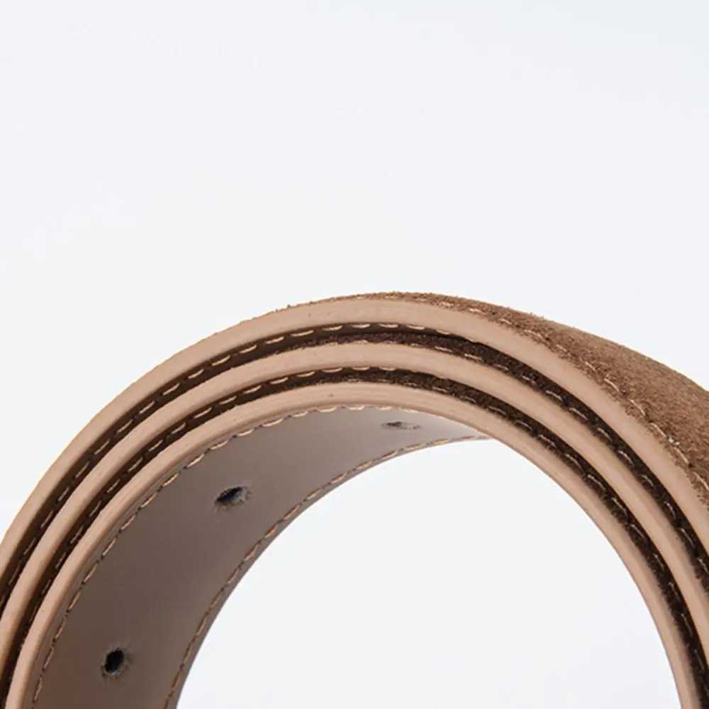 Women Suede Leather Belt Casual Versatile Business Waist Strap Trendy Pin Buckle Waistband Luxury DesignXJ251023