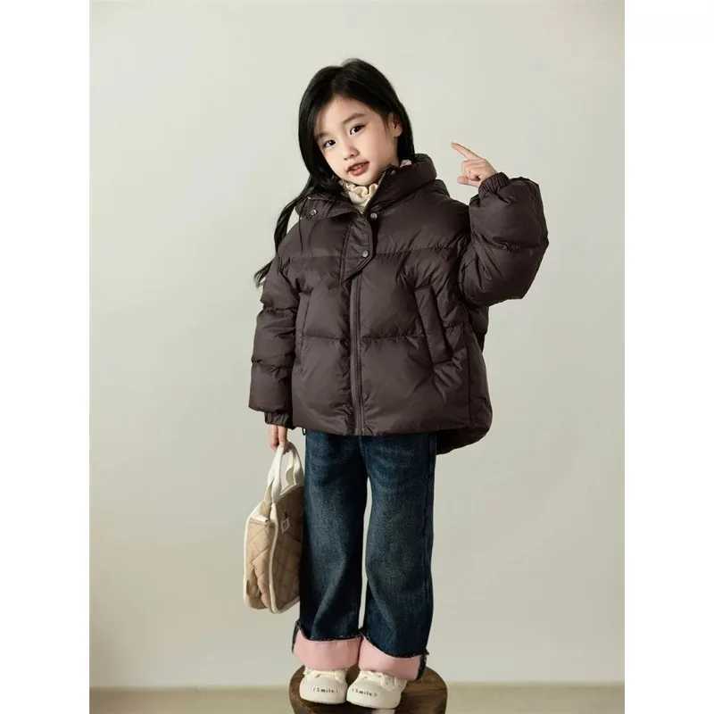Winter Kids Warm Down Coats Autumn Children CottonPadded Jackets Boys Girls Clothing Baby Hooded Outerwear 312 Years Y251023