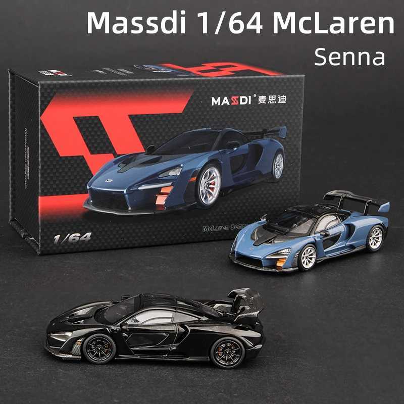 Massdi 164 McLaren Senna Car Model Alloy Miniature Supercar Vehicle Diecast ToyT251023