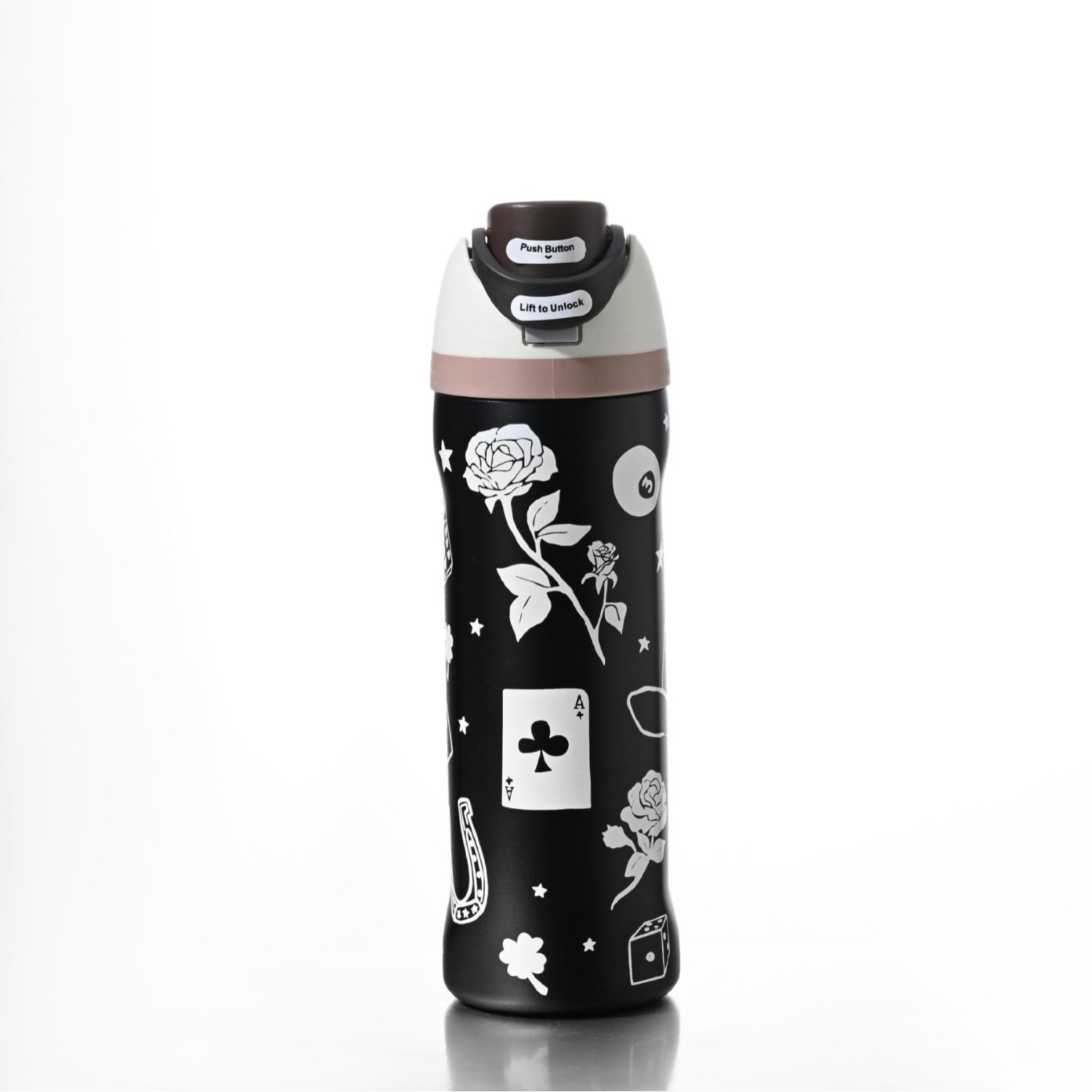 DHL 24OZ 32OZ Insulated Stainless Steel Water Bottles with Straw BPA-Free Sports Outdoor Drinking Tumblers Travel Car Mugs
