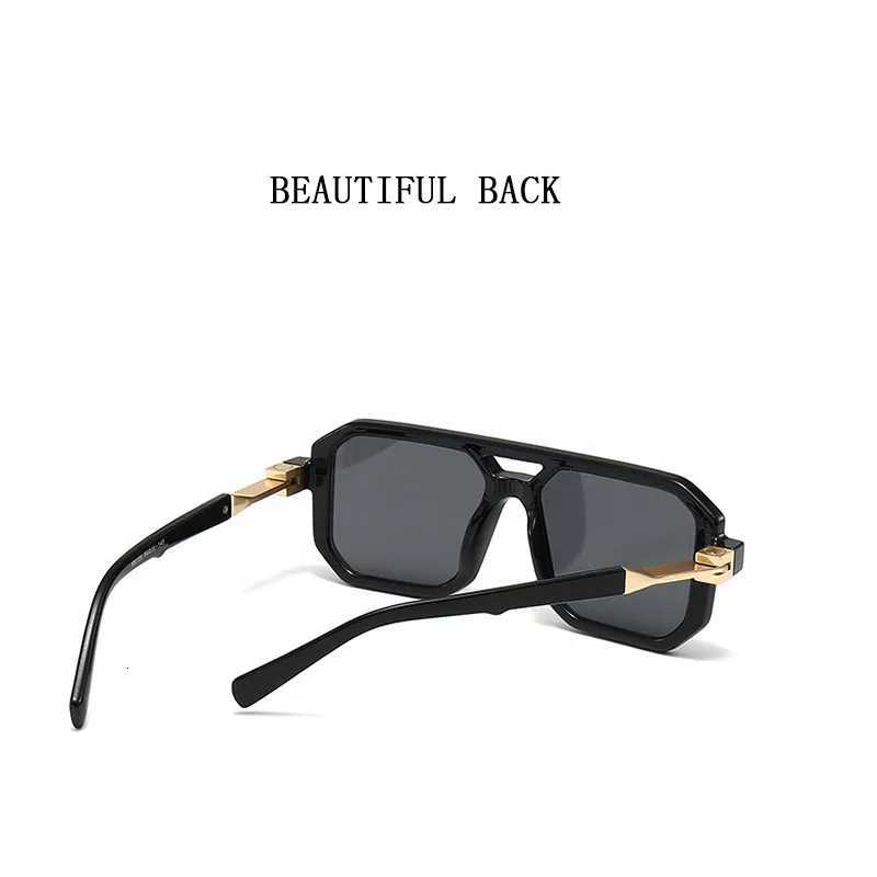 2024 Square Sunglasses For Men Vintage Fashion Glasses Sunglasses Women Trendy Dropshipping Shades Gafas De Sol Hombre LunetteW251023