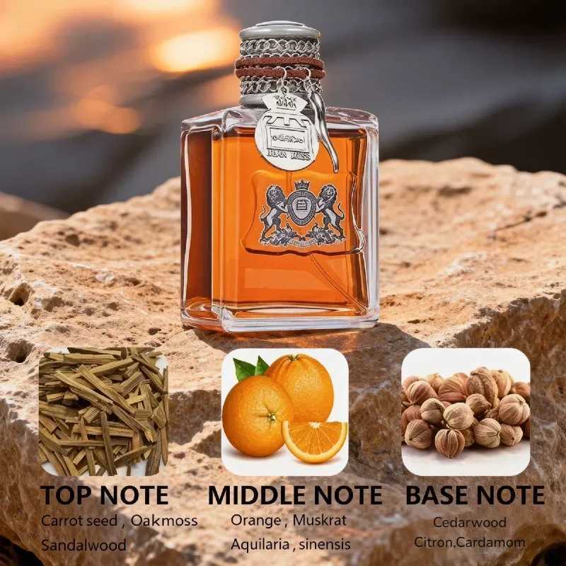 Pheromone Perfume for Men 100ML Attract Women Ebony Sandalwood Cologne Long Lasting Flirting Romance GiftW251023