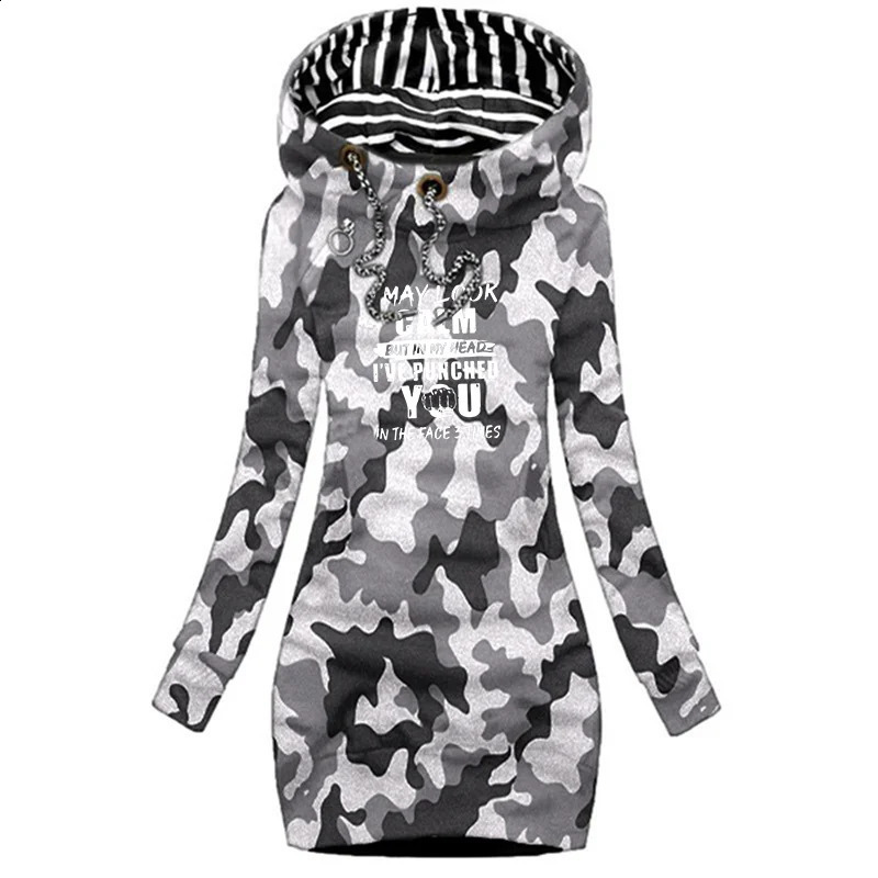 Autumn and Winter Women Dresses Fashion Long Sleeve Hoodie Dress Casual Hooded for Pullover 251022