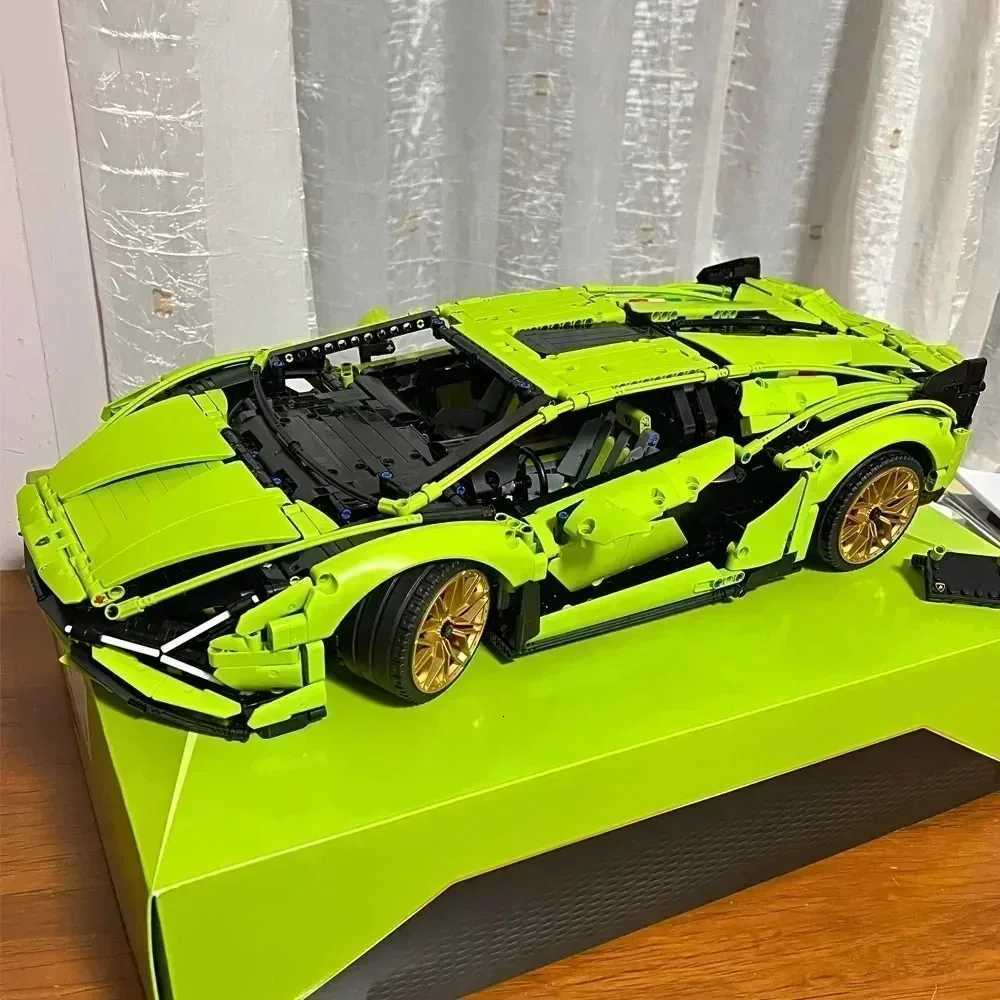 3696 You Xi an Architectural Technology Blog Compatible with building blocks MOC 42115 Adult Model Design Sports Car toys ChildT251023