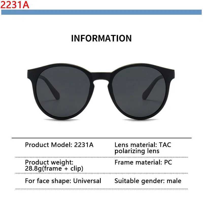 6 In 1 Clip On Glasses Men Women TR90 Polarized Optical Magnetic Sunglasses Clip Magnet Sunglasses Prescription Glasses FrameW251023