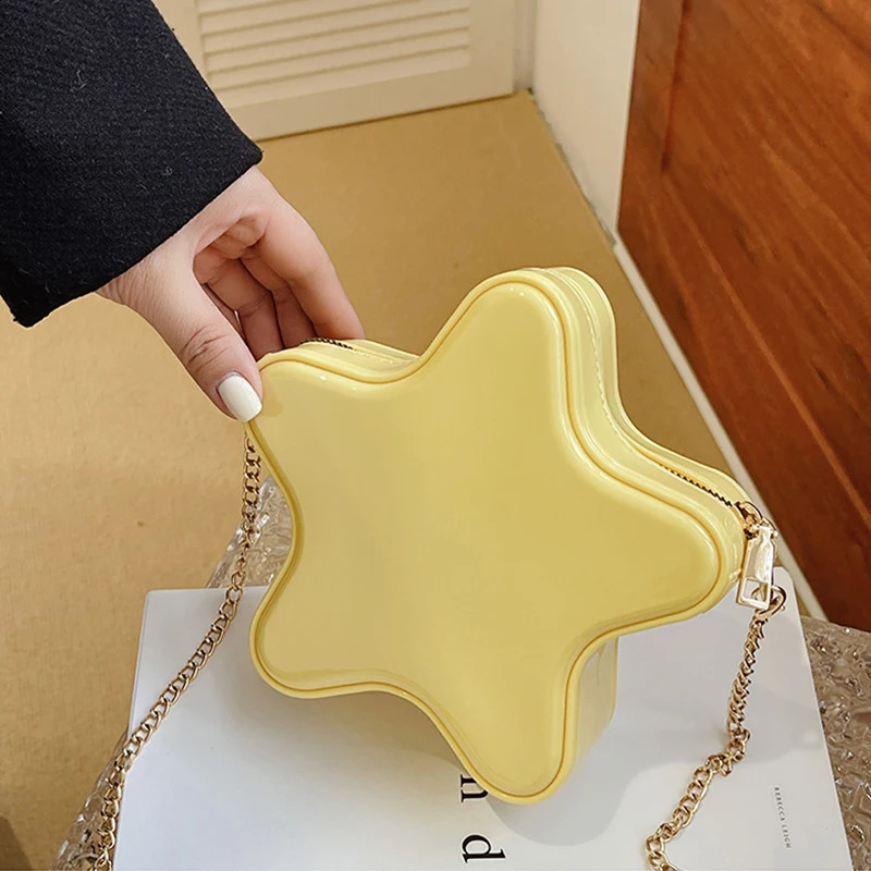 Cute er Shoulder Bag Womens Star Shape Casual Candy Color Female Small Crossbody Bag Handbags for Women Girls 2025 251023