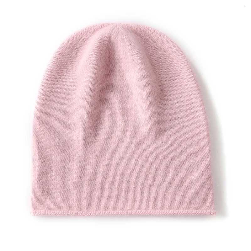 2024 New Solid Color Womens 35 Cashmere First Line Hat Autumn and Winter Warm Soft Comfortable Knitted BeanieXJ251023
