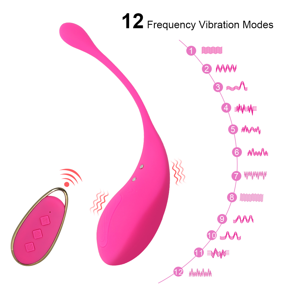 Silent Wireless Egg Massager for Enhanced Intimacy - Portable Love Toy