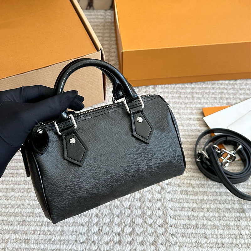 Designer Bag Mini Nano Speddy Bag Shoulder Bag Women Leather Crossbody Bag Luxury Purse Black Classic Vintage Handbags Tote Bag