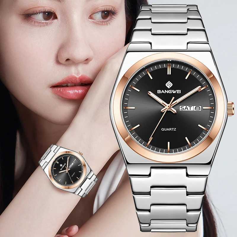 BANGWEI New Womens Watch Elegant Business Watch womens wristwatch brand Ladies clock Fashion Gift Quartz Relogio FemininoBOXL251023