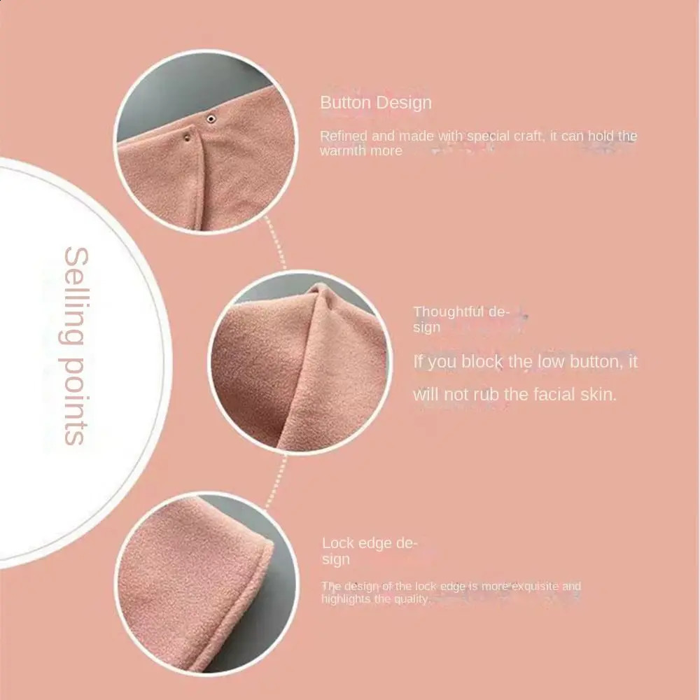 Winter Plush Neck Scarf Double Layer Soft Warm Neck Cover Plush Neckerchief Windproof Neck Protector Neck Warm Tools 251020