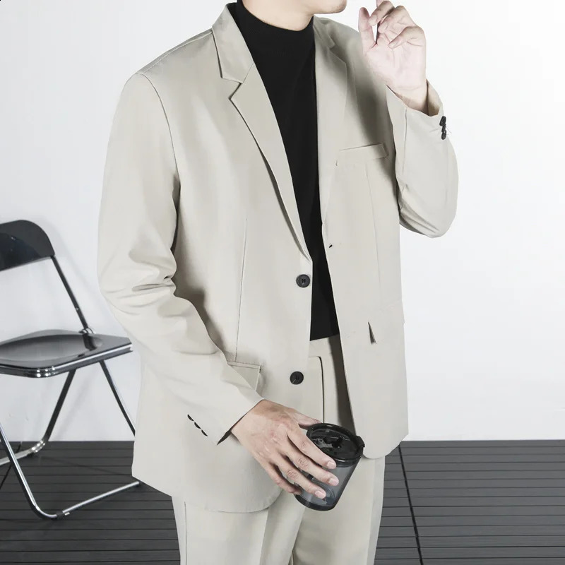 Spring Autumn Blaser Elegant Mens Suits Big Size Suit Top Blazzer Sack Man Dress in Blazers for Men Male Coat 251023