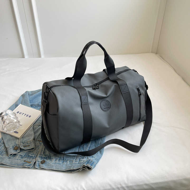 Handheld travel bag mens casual crossbody sports and fitness bag dry wet separation training bag womens business travel luggage bag W251023
