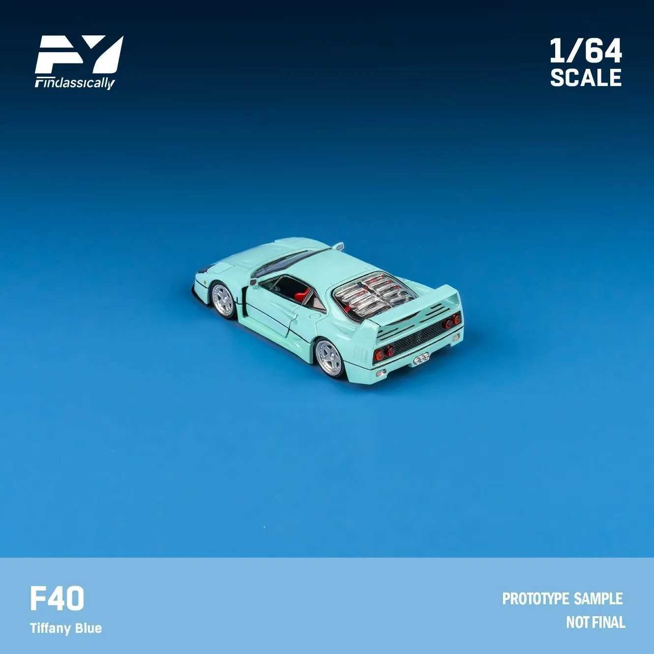 164 Countach LP5000S F40 Model Car Alloy Model Cars Diecast Vehicle Collection Toy for AdultsT251023