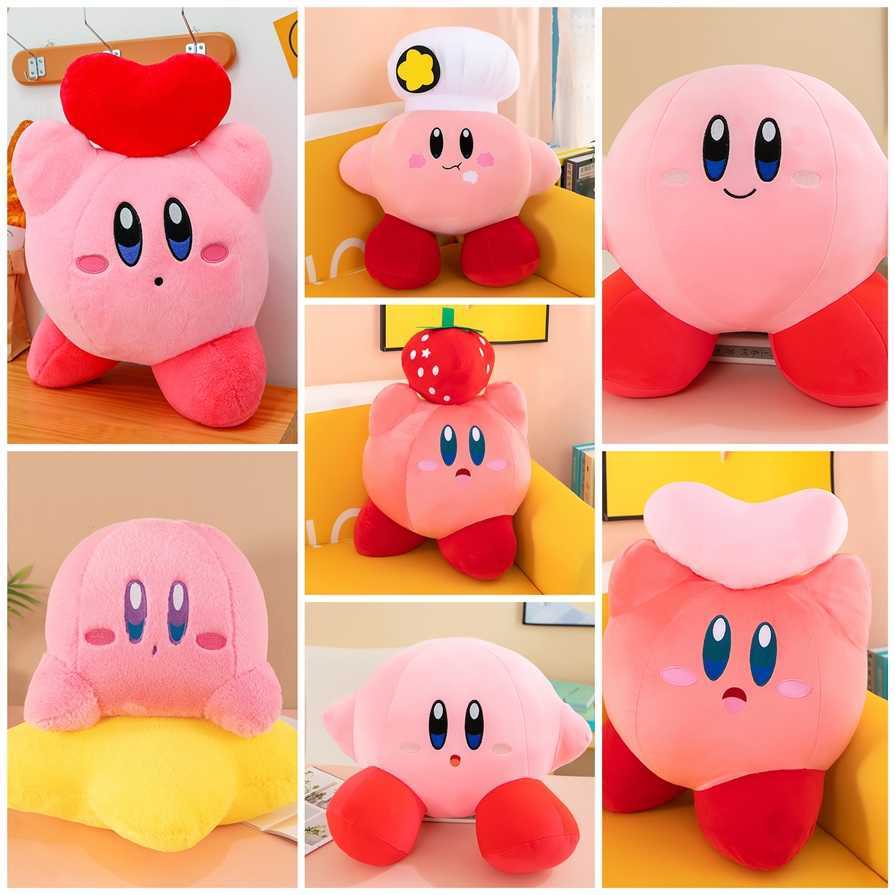 Wholesale cute love strawberry Kirby plush toy birthday gift claw game prizes