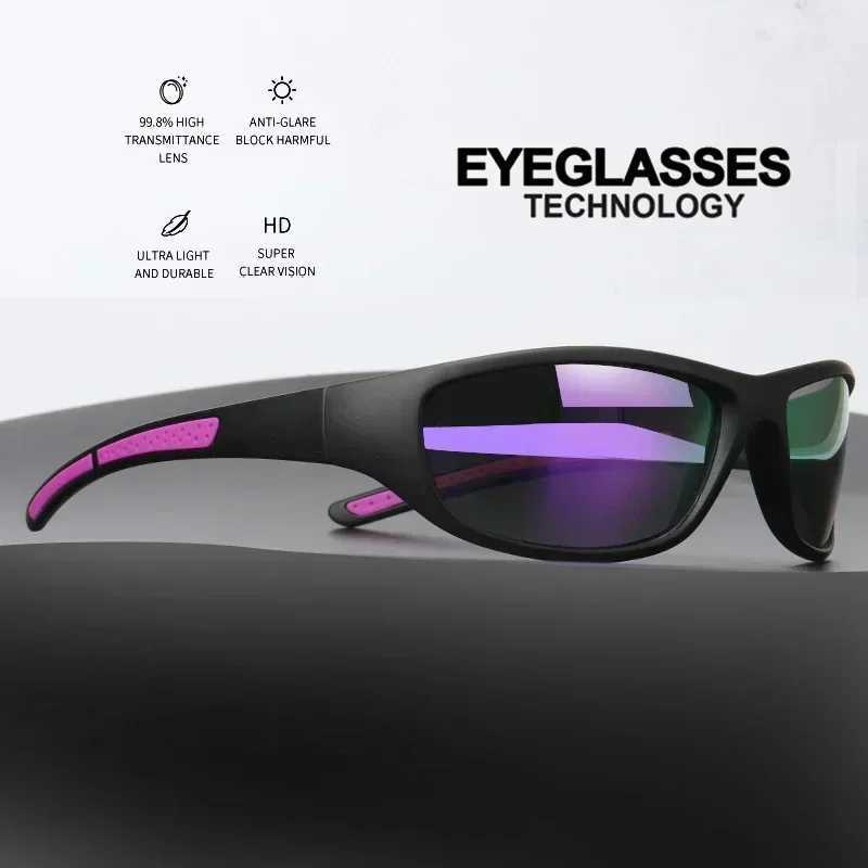 1pcs3pcs Polarized Sports Sunglasses for Men Women Unbreakable Wraparound Night Vision Driving Fishing Hiking GlassesW251023