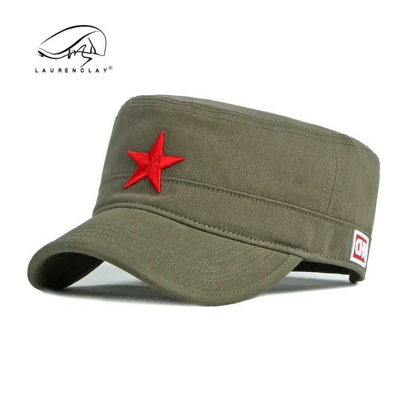 Fashion Adts Ball Hat Snap Trucker Sports Men Outdoor Sun Protection Spring summer fivepointed Star flattopped 8M15W251023