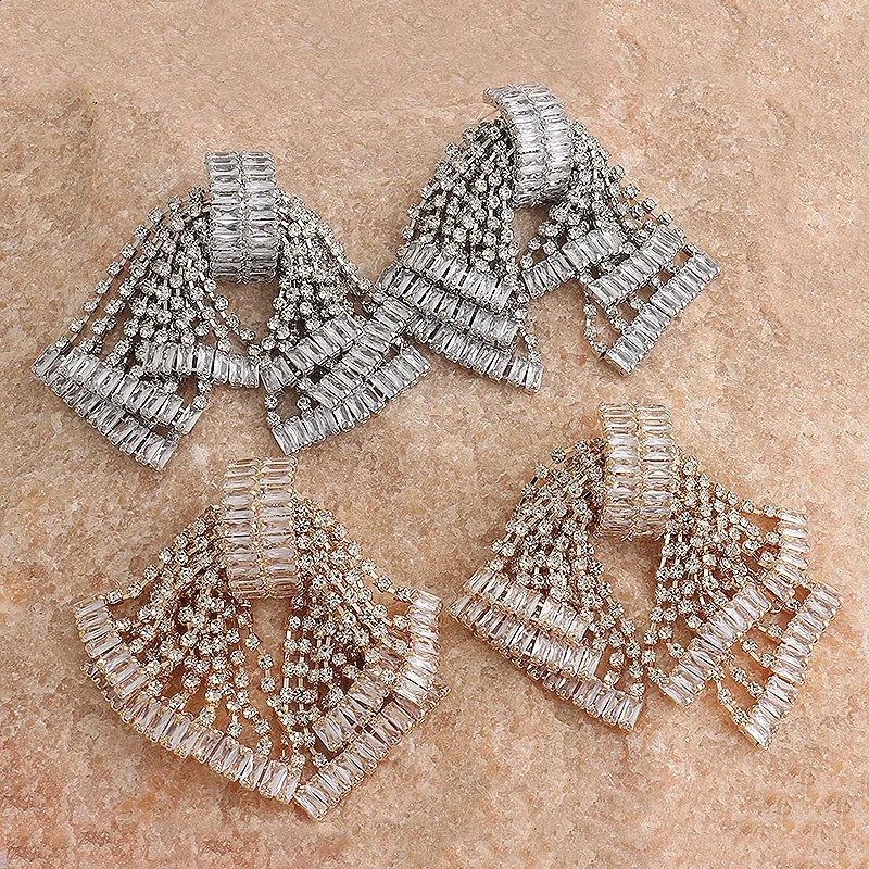 Modern Jewelry European and American Tassel Bowknot Earrings For Women Female Gifts Cool Trend Ear Accessories 251018