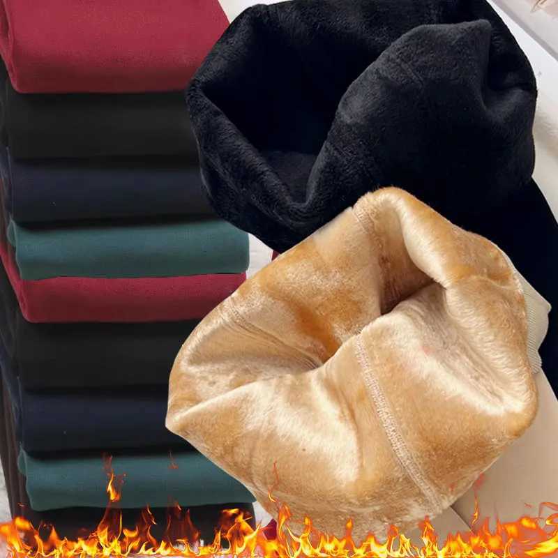 Solid Large Size Autumn Leggings Winter Warm Leggings Women High Waist Stockings Thick Velvet LeggingT251023