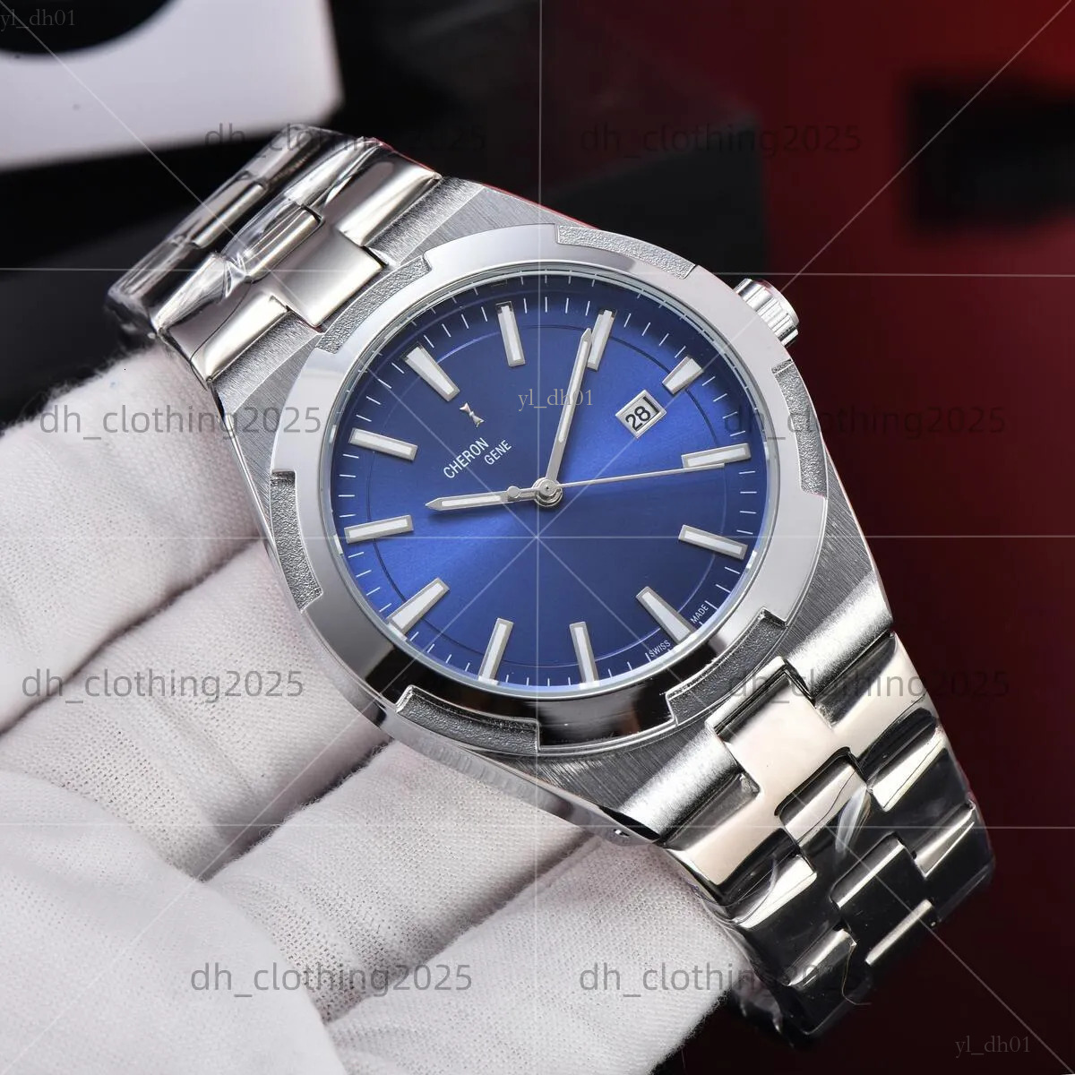 Vacherin Constantinn Watch Designer Mens Vacherin Watch Luxury High Quality Fashion Designer Automatic Wrist Watches 42Mm High Quality Sapp Montre De Luxe 348