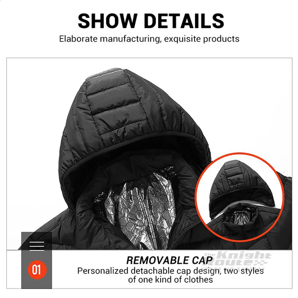 21 Areas Heated Jacket Winter Mens Womens Motorcycle USB Electric Heating Vest Moto Thermal Clothing Coat 251023