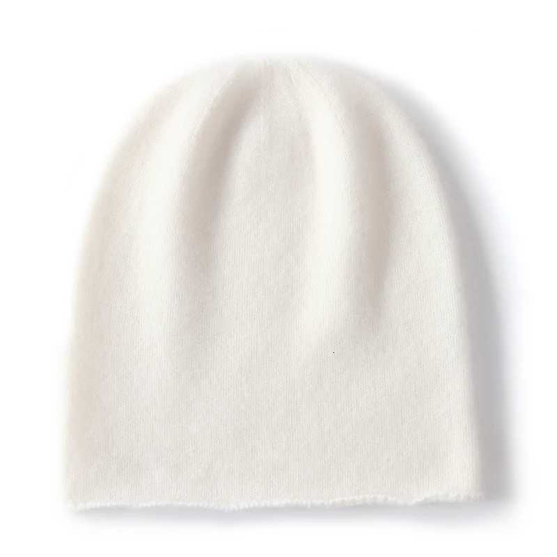 2024 New Solid Color Womens 35 Cashmere First Line Hat Autumn and Winter Warm Soft Comfortable Knitted BeanieXJ251023