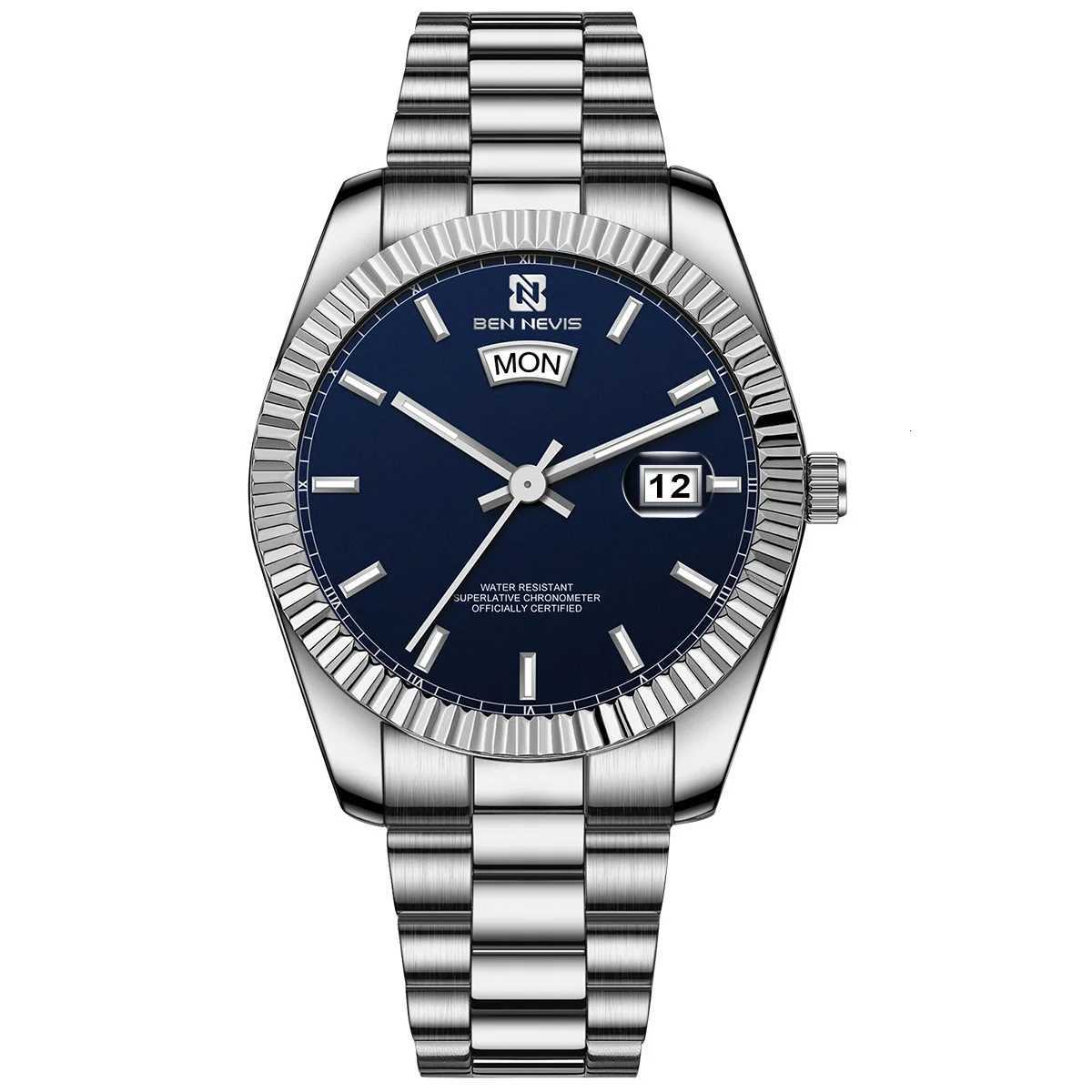 Men Luxury Watch 40mm Case Wristwatch Install Quartz Movement Stainless Steel Strap Diving Men WristwatchL251023
