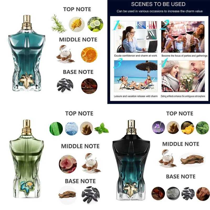 125ml Mens Cologne Fragrance Perfume Eau De Parfum Intense Spicy Woody Seductive Fragrance Date Night Lasting Wear PerfumesW251023