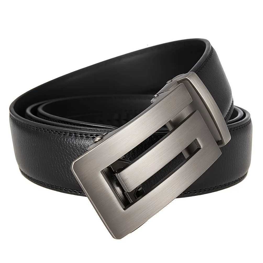 Mens Luxury Designer Belt with Automatic Ratchet Buckle Adjustable Width 35cm Durable Comfortable Fit Belt Plus SizeXJ251023