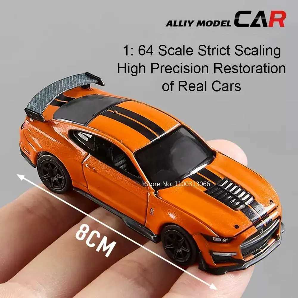 164 Series Car Models Toys Corvette T1 GT500 Firebird Alloy Diecast Exquisite Interior Miniature Vehicle for Child Adult GiftsT251023