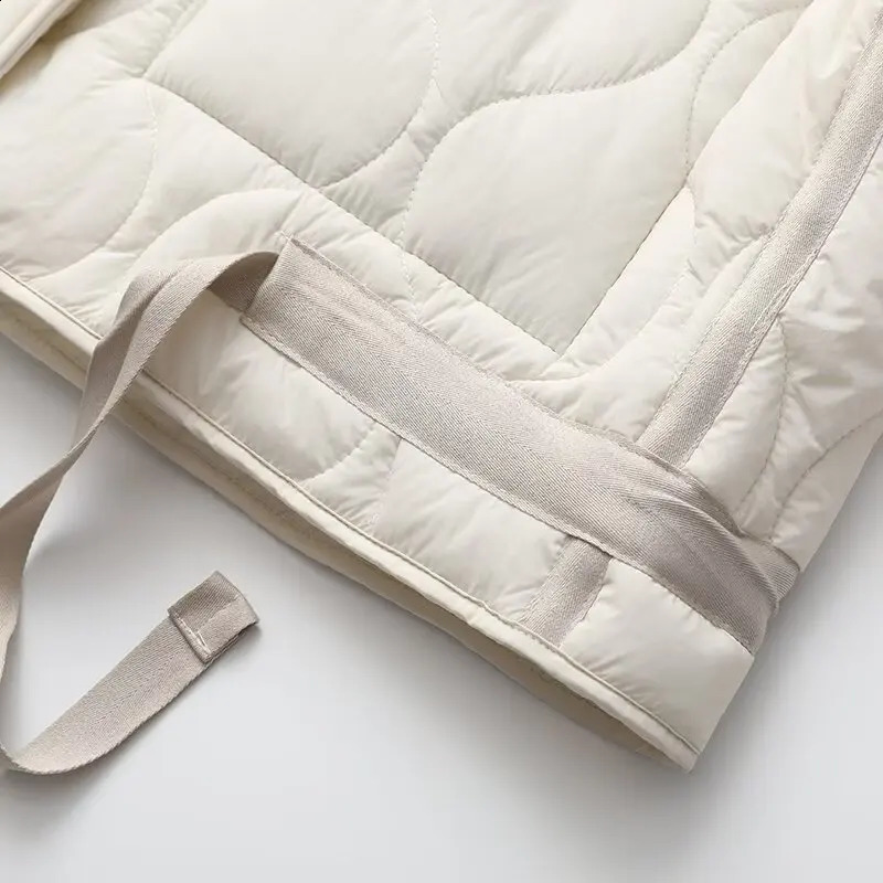 autumn and winter womens clothing standup collar quilted casual cotton coat loose large pocket jacket 251018