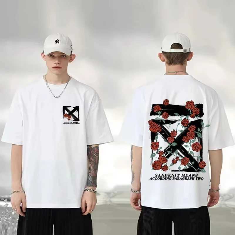 Korea Men Women Child Luxury Brand Unisex Fashion Harajuku ONeck Short Sleeve Woman Shirts 314y Children Boy Girls Summer TopsXJ251023