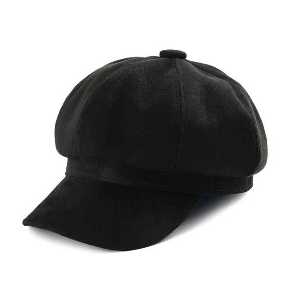 Wen Vintage er Boy Fashion Egant Beret Hat Autumn Winter New Newsboy Hats Retro Casual Painter sW251023