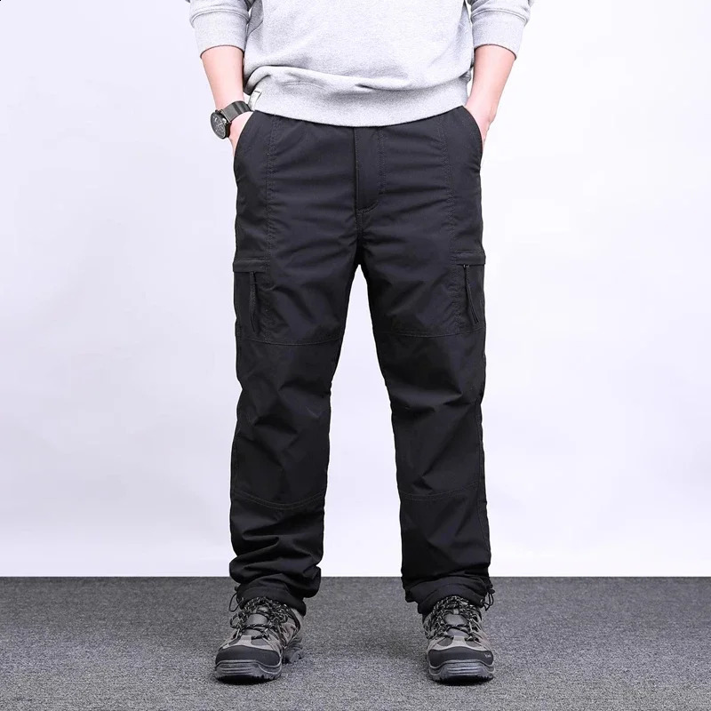 Ski Snowboard Pants Men Warm Fleece Softshell Fishing Hiking Climbing Windproof Breathable Snow Trousers 251023