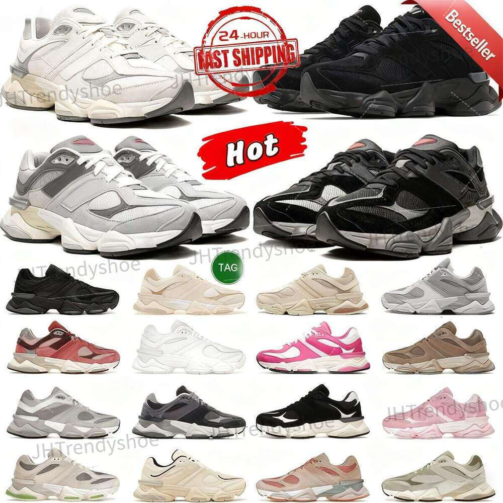 Designer 9060 For Men Women Daily Outfit Running Shoes Leather Mesh Triple Black White Grey Blue Pink Green Womens Sports Mens Trainers Outdoor Runner Sneakers