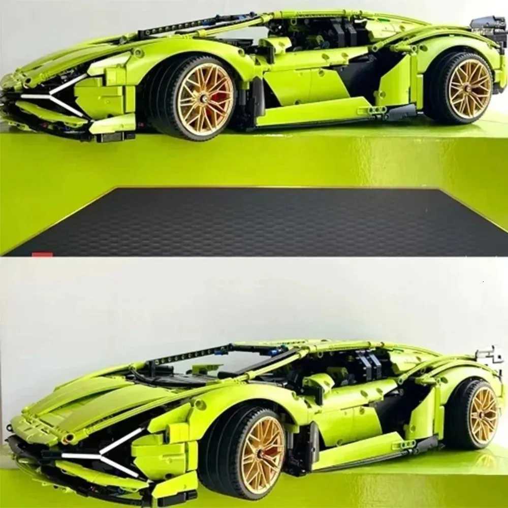 3696 You Xi an Architectural Technology Blog Compatible with building blocks MOC 42115 Adult Model Design Sports Car toys ChildT251023