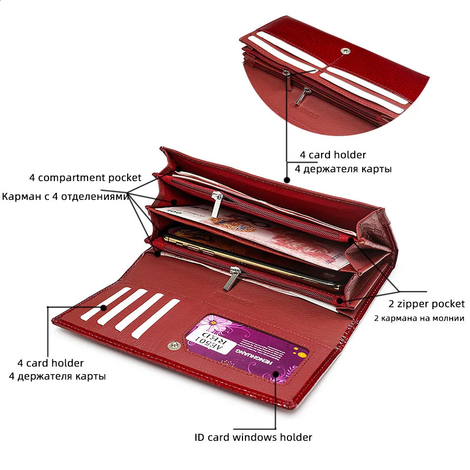 Women Wallets and Purses Alligator Long Genuine Leather Ladies Clutch Female Cow Wallet Ladies Coin Purse251023