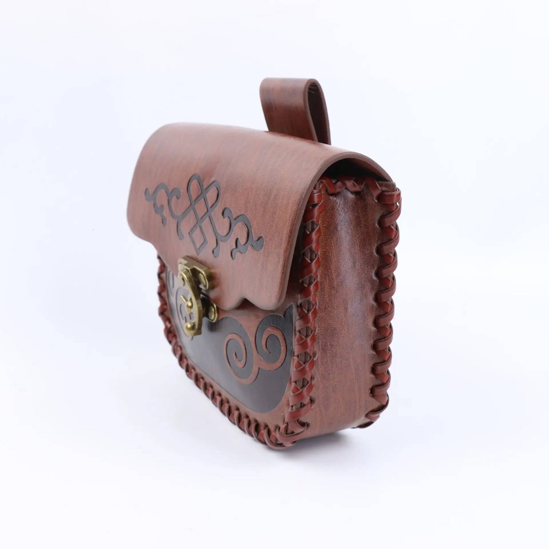 Autumn and Winter New Vintage Style Belt Bag Coin Wallet Waist Bag Medieval Luxury Handbag Halloween Designer Bag Holiday Role Playing Accessories