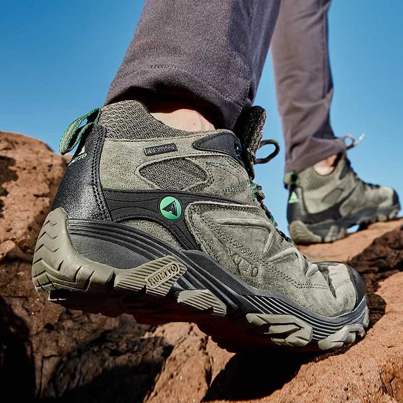 HUMTTO Hiking Shoes Men Winter Outdoor Sports Climbing Shoes hunting shoes Warm women Trekking Sneakers ankle boots Tactical J251023