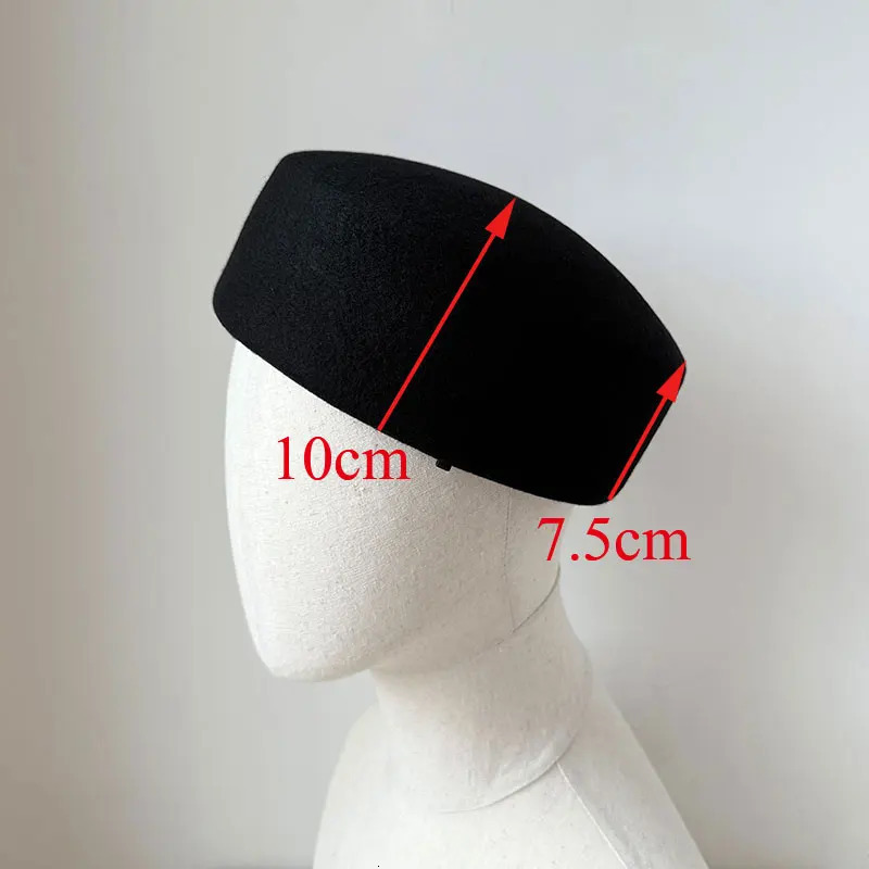 Womens Hard Top Wool Beret Hat White Black Khaki Wool Felt sboy Hat Fashion Retro Fascinating Hostess Formal er 251022