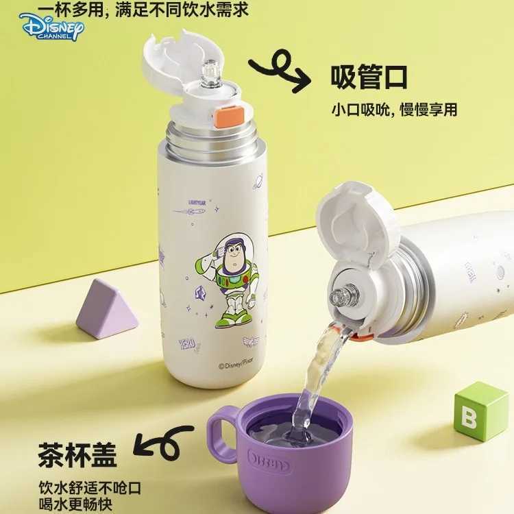 Disney Mickey Elsa Princess Insulated Mug 316 Stainless Steel Food Grade Material Childrens Mug Buzz Lightyear Three Eyes MugXJ251023