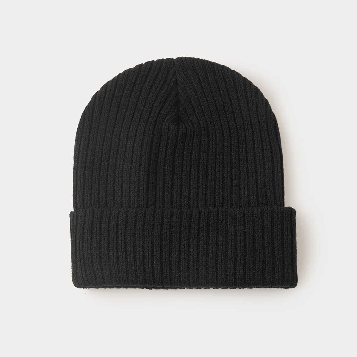Solid Color Autumn Winter Hat Women Knitted Hat Warm Soft Trendy Hat Kpop Style Skullies Beanies Elegant Allmatch CapXJ251023